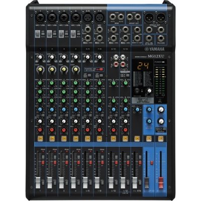 Yamaha MG12XU 12-Channel, Mic Preamps, Pad Switch,Analog Mixing Console