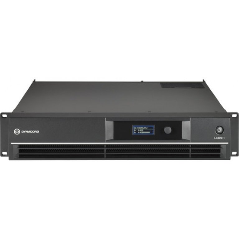 Dynacord L1800FD 2x850W Digital Power Amplifier