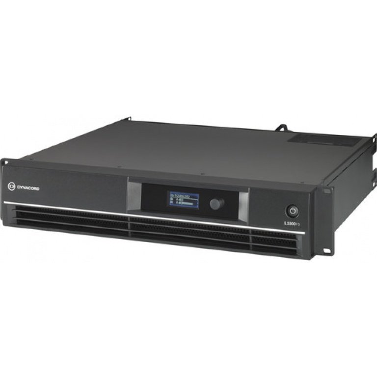 Dynacord L1800FD 2x850W Digital Power Amplifier