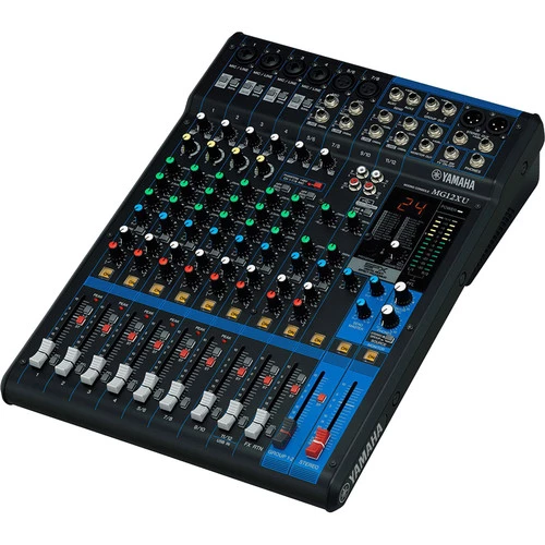 Yamaha MG12XU 12-Input Mixer with Built-In FX and 2-In/2-Out USB Interface Yamaha MG12XU 12-Input Mixer with Built-In FX and 2-In/2-Out USB Interface