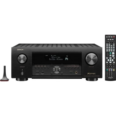 Denon AVC-X 4700H 9.2 Channel Dolby Atmos, Auro 3D 8 HDMI inputs, 3 HDMI outputs, including eARC AV Receiver Denon AVC-X 4700H 9.2 Channel Dolby Atmos, Auro 3D 8 HDMI inputs, 3 HDMI outputs, including eARC AV Receiver