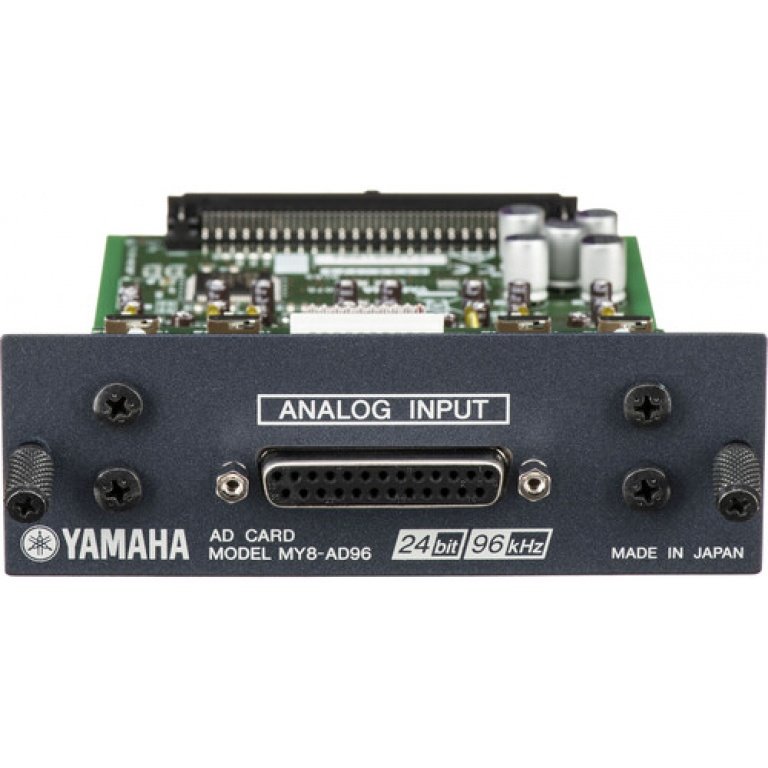 Yamaha MY8-AD96 A/D 8ch card, 96KHz/24bit I/O Interface Card