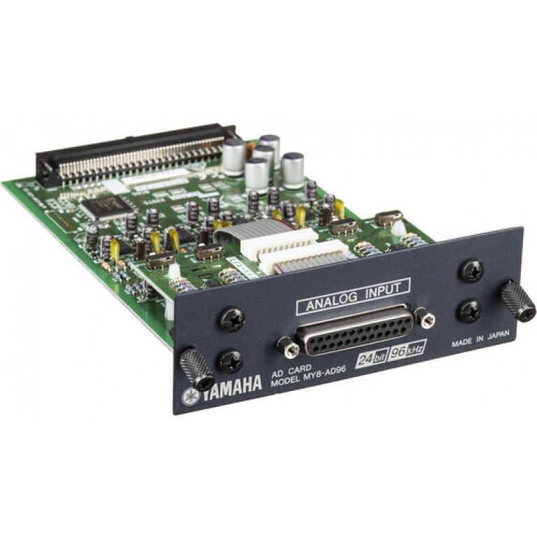 Yamaha MY8-AD96 A/D 8ch card, 96KHz/24bit I/O Interface Card