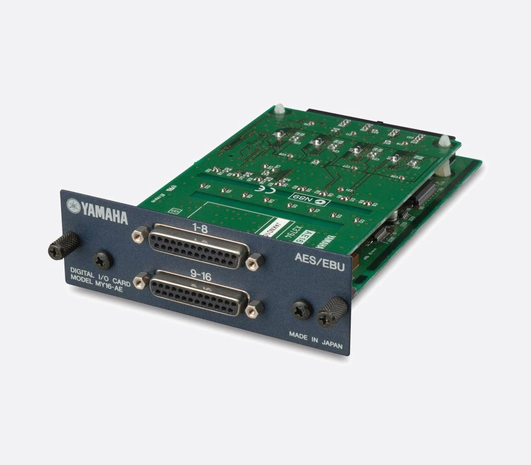 Yamaha MY16-AE AES/EBU D-sub 25 pin I/O Interface Card Yamaha MY16-AE AES/EBU D-sub 25 pin I/O Interface Card