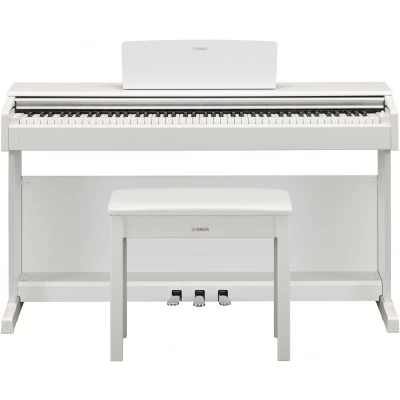Yamaha Arius YDP-144WH Traditional Console Digital Piano with Bench (White)