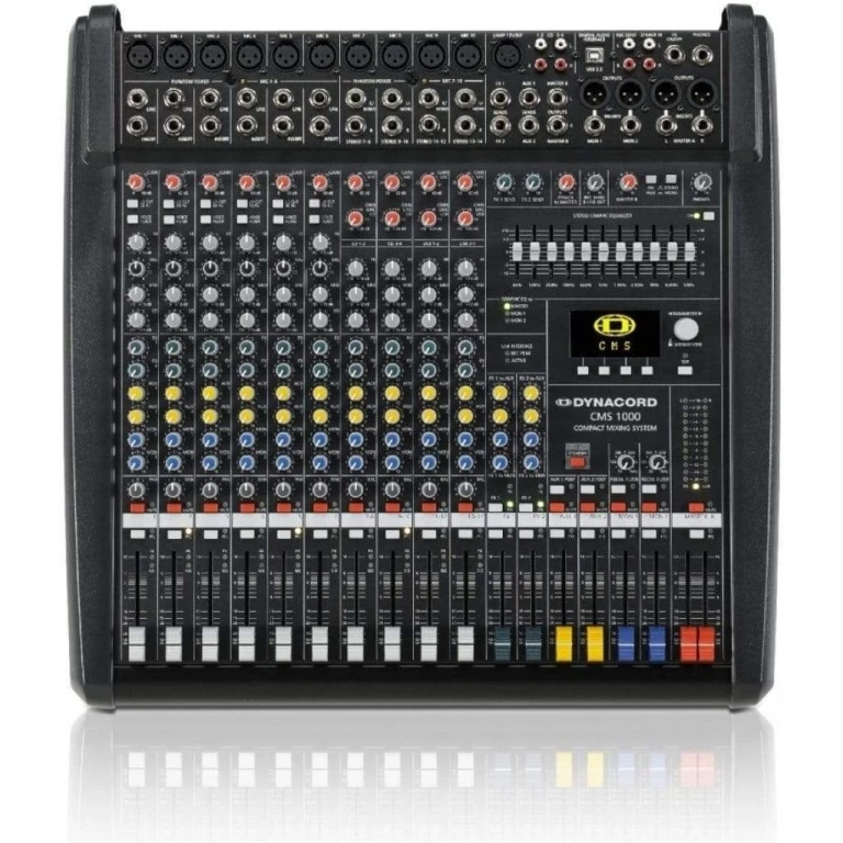 Dynacord CMS 1000-3 6 Mic/Line, 4 Mic/Stereo Mixing Console