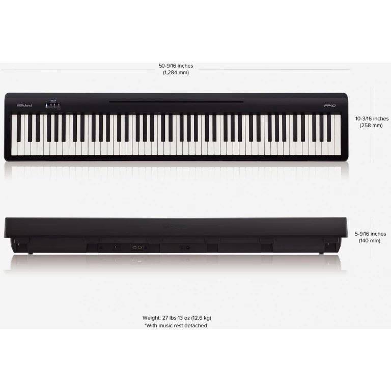 Roland FP-10 Bk Digital Piano Black
