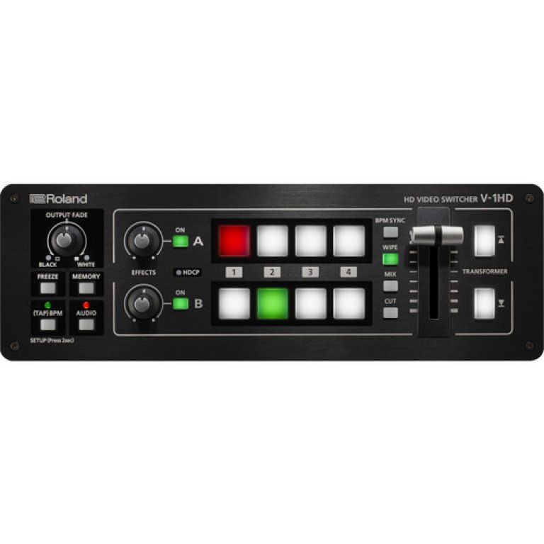 Roland Professional V-1HD 4-Channles HD Video Switcher, 720P/1080I/1080P Format