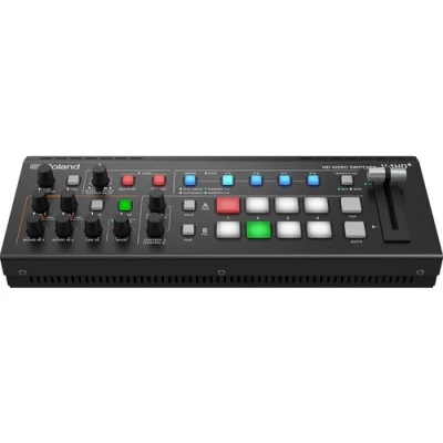 Roland Professional V-1HD+ 4-Channles HD Video Switcher, 720P/1080I/1080P Formats, W. Scaler & 2 Mic Pre-Amps Roland Professional V-1HD+ 4-Channles HD Video Switcher, 720P/1080I/1080P Formats, W. Scaler & 2 Mic Pre-Amps