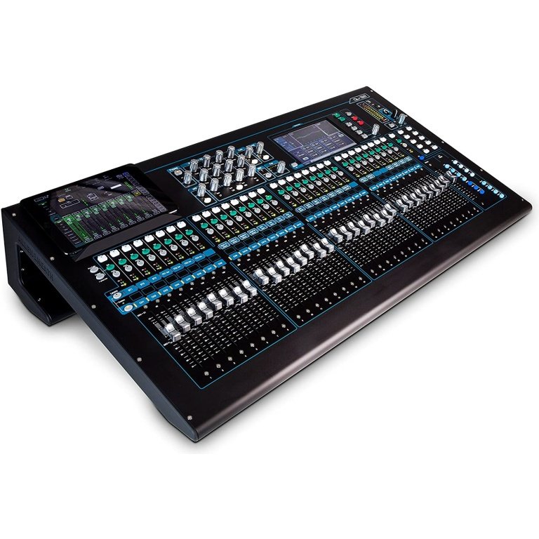 Allen & Heath Qu-32 Digital Mixer: 32 Mic/Line, 3 Stereo Line, 4FX, 24 Mix, 7" Touchscreen