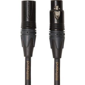 Roland RMC-GQ25 25Ft / 7.5M Quad Microphone Cable Gold Series