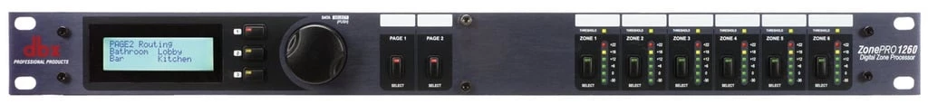 DBX 1260m 12x6 Digital Zone Processor DBX 1260m 12x6 Digital Zone Processor