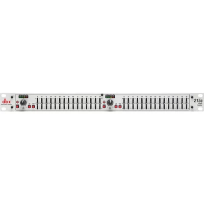 DBX 215s - 2 Series - Dual 15 Band Graphic Equalizer
