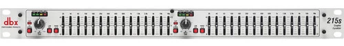 DBX 215s - 2 Series - Dual 15 Band Graphic Equalizer DBX 215s - 2 Series - Dual 15 Band Graphic Equalizer
