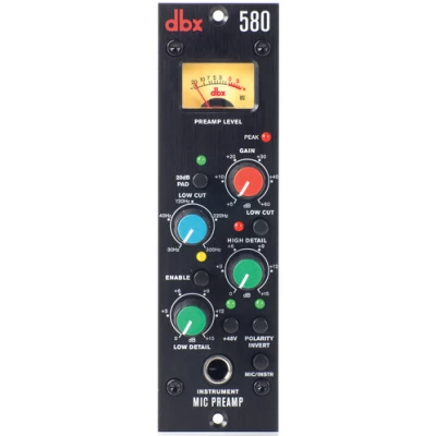 DBX 580 Mic Preamp (500 Series Module)