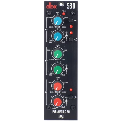 DBX 530 Parametric Equalizer (500 Series Module)