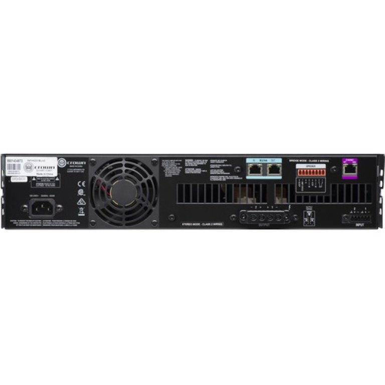 Crown Audio CDi 2|1200BL 2-Channel DriveCore Series Power Amplifier with BLU Link (1200W)