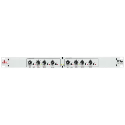 DBX 223xs Stereo 2-Way/Mono 3-Way Crossover with XLR Connectors