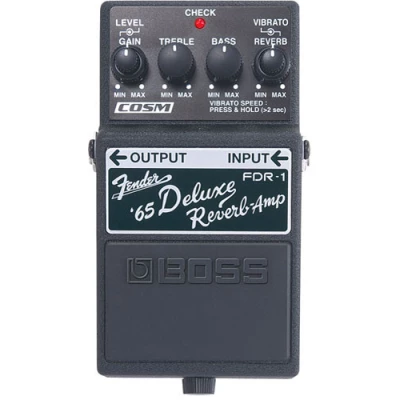BOSS FDR-1 - Fender '65 Deluxe Reverb Guitar Pedal