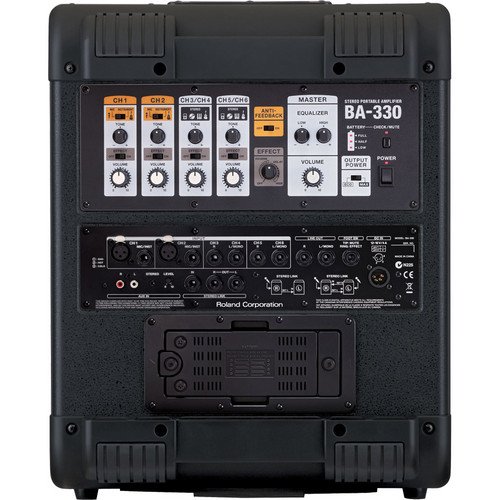 Roland BA-330 Portable Stereo PA Amplifier and Speaker System Roland BA-330 Portable Stereo PA Amplifier and Speaker System