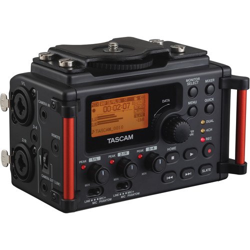 Tascam DR-60DmkII 4-Input / 4-Track Multitrack Field Recorder – Portable Audio Recording Tascam DR-60DmkII 4-Input / 4-Track Multitrack Field Recorder – Portable Audio Recording