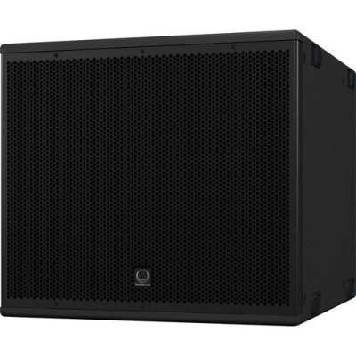 Turbosound NuQ115B-AN 3000W 15" Front-Loaded Powered Subwoofer (Black)