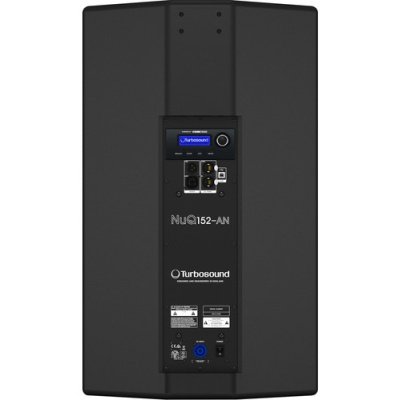 Turbosound NuQ152-AN 2500W 2-Way 15" Full-Range Powered Loudspeaker with KLARK TEKNIK DSP Technology