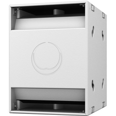 Turbosound NuQ118B-AN-WH 3000W 18" Band-Pass Subwoofer with KLARK TEKNIK DSP Technology and ULTRANET Networking (White)