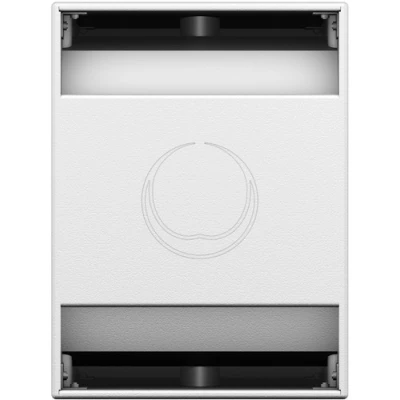 Turbosound NuQ118B-WH 18" Band Pass Subwoofer for Portable PA and Installation Applications (White)