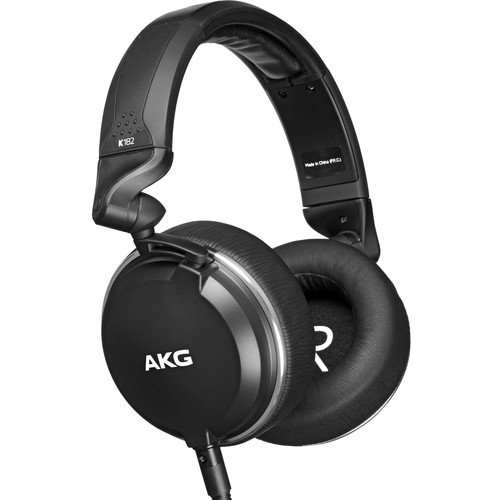 AKG K182 Professional Closed-Back Monitor Headphones l 3103H00030 AKG K182 Professional Closed-Back Monitor Headphones l 3103H00030