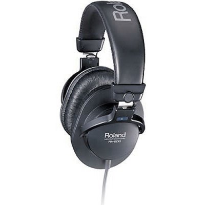 Roland RH-200 Circumaural Closed-Back Monitor Headphones (Black)