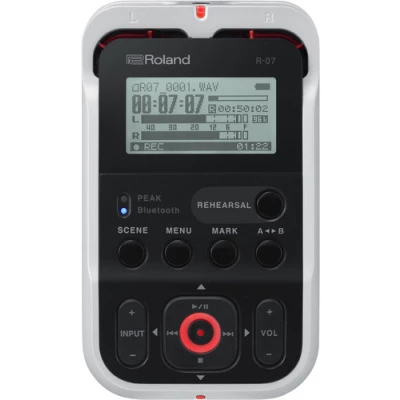 Roland  R-07  Portable Audio Recorder (White)