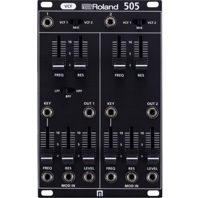 Roland System-500 - Series - 505 VCF - Dual Filters Based on SH-5 - Eurorack Module