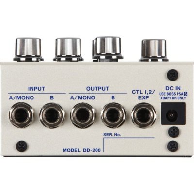BOSS DD-200 Digital Delay Pedal for Electric Guitars