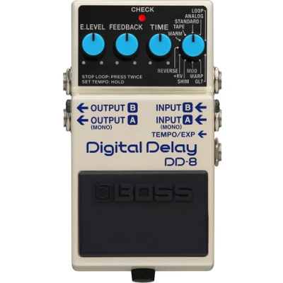 BOSS DD-8 Digital Delay Pedal for Electric Guitars