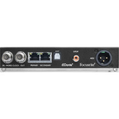 Focusrite ISA ADN2 Dante A/D Card 2 Channel 24/192 Dante A/D Option Card for ISA One