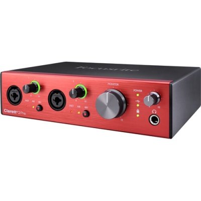 Focusrite Clarett+ 2Pre 10 In/4 Out Desktop USB-C Audio Interface