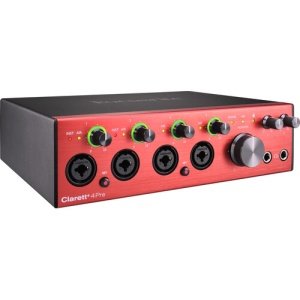 Focusrite Clarett+ 4Pre 18 In/8 Out Desktop USB-C Audio Interface