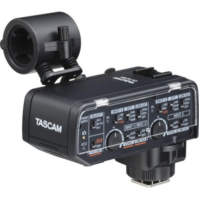 Tascam CA-XLR2d-F XLR Microphone Adapter Kit for FUJIFILM Cameras