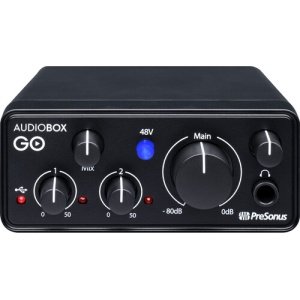 PreSonus AudioBox GO Ultracompact 2x2 USB Type-C Audio Interface