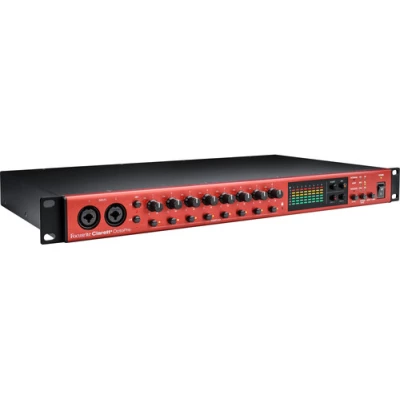 Focusrite Clarett+ OctoPre Rackmount 8 Channel AD/DA Converter with ISA-Modelled Mic Preamps