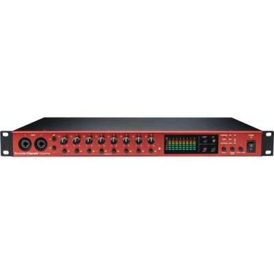 Focusrite Clarett+ OctoPre Rackmount 8 Channel AD/DA Converter with ISA-Modelled Mic Preamps