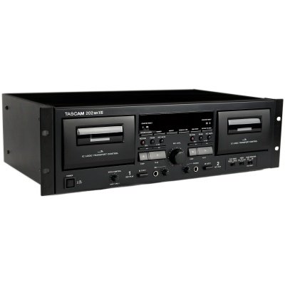 Tascam 202mkV Rackmount Dual Cassette Recorder/Player