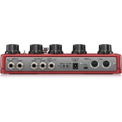 TC Helicon HALLOFFAME2X4REVERB Pedal Reverb, with 4 MASH Switches, Shimmer Reverb and 8 Reverb Presets