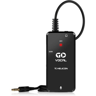 TC Helicon GOVOCAL Audio Interface High-Quality Microphone Preamp for Mobile Devices