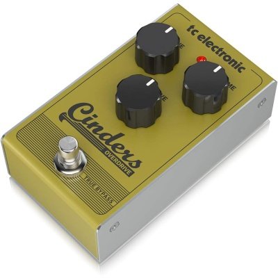 TC Helicon CINDERSOVERDRIVE Analog Overdrive Pedal