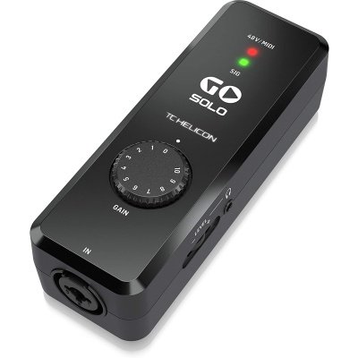 TC Helicon GOSOLO Audio/MIDI Interface for Mobile Devices