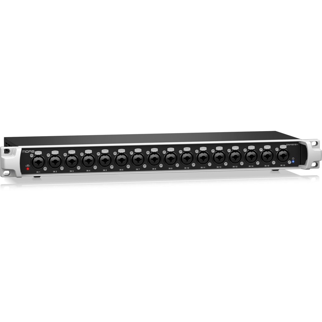 Midas DN4816-I StageConnect Interface with 16 XLR Inputs, Dual ULTRANET ...