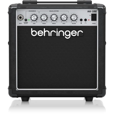 Behringer HA10G Amplifier Guitar, 10W with 2 Channels & 1x6" Bugera Speaker