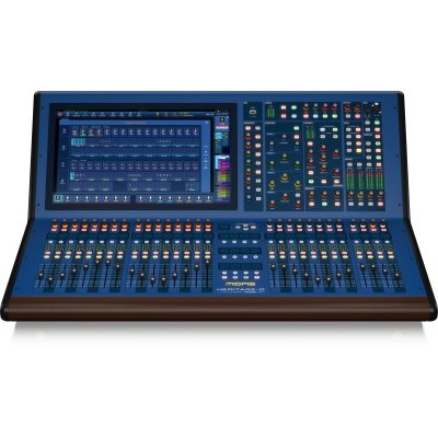 Midas HD96-24-CC-IP Live Digital Console Control Centre with 144 Input Channels, 120 Mix Buses, 96 kHz Sample Rate and 21" Touch Screen